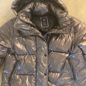 Gap metallic silver jacket
